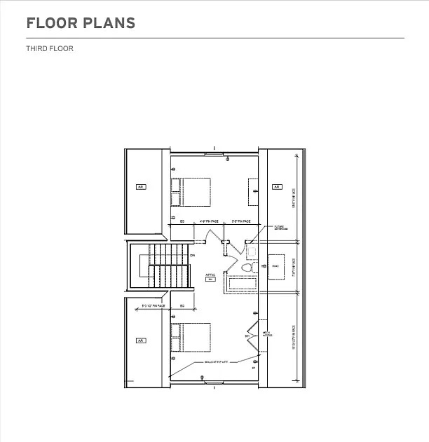 The Jessica · Floor 3 · Reference plan