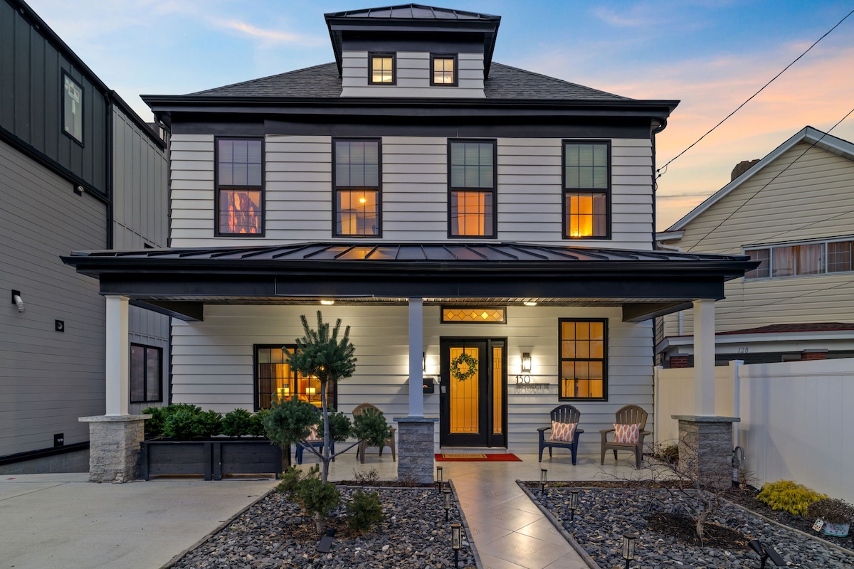 130 Prospect Street · Exterior at dusk