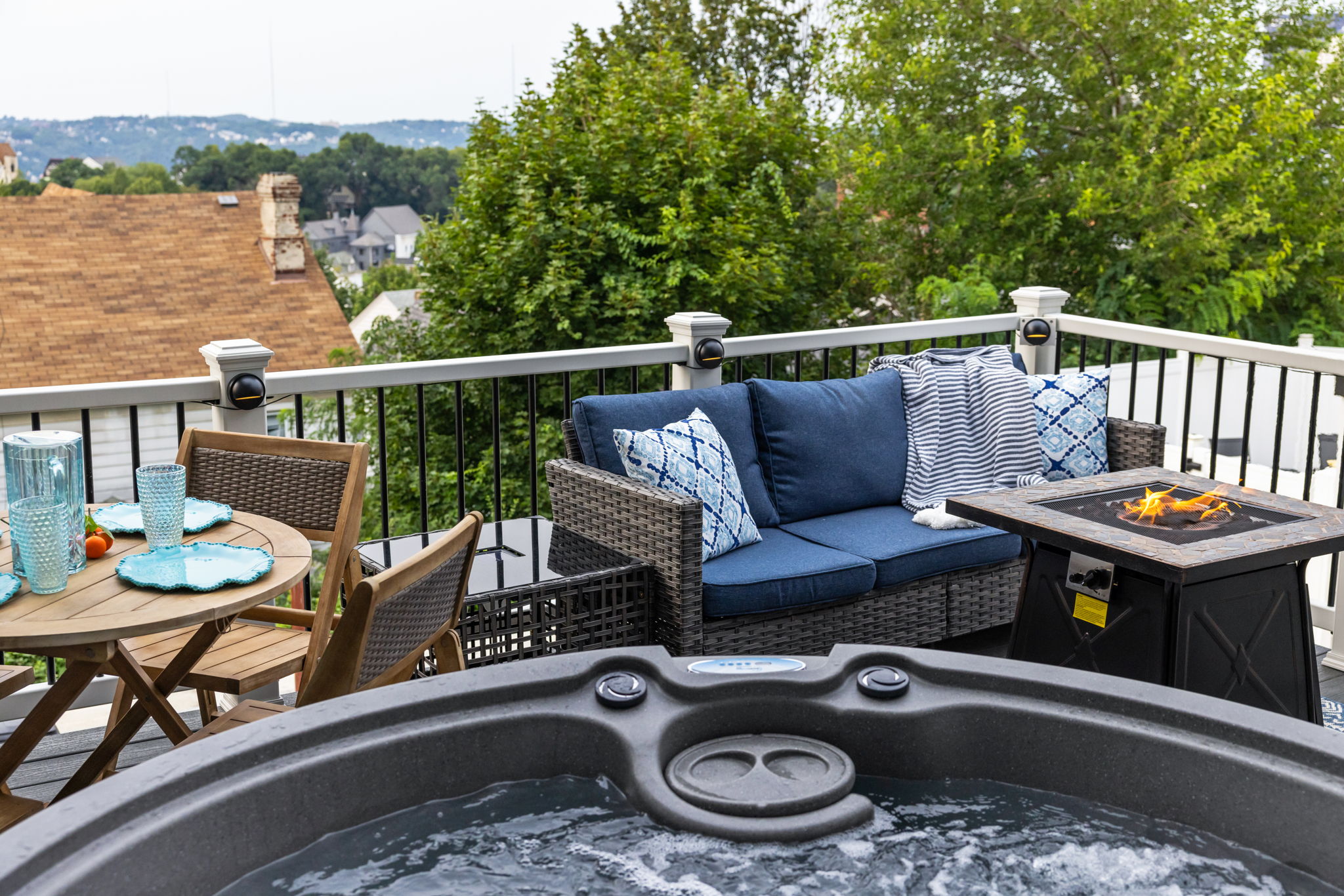 132 Prospect Street · Outdoor seating and neighborhood views